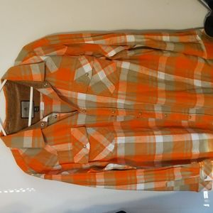 Men's snap button down flannel